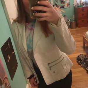 WHITE MICHAEL KORS JACKET